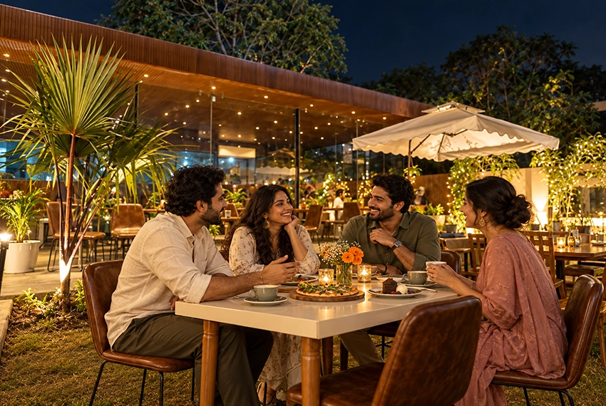 Cafe for celebrations